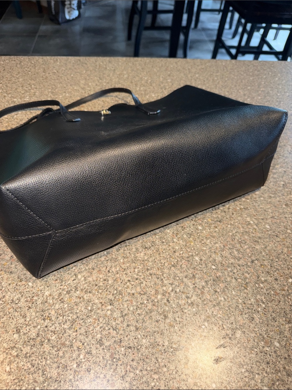 kate spade Black Leather Tote - Picture 2 of 5